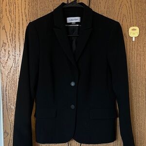 Calvin Klein Women's Elegant Black Blazer